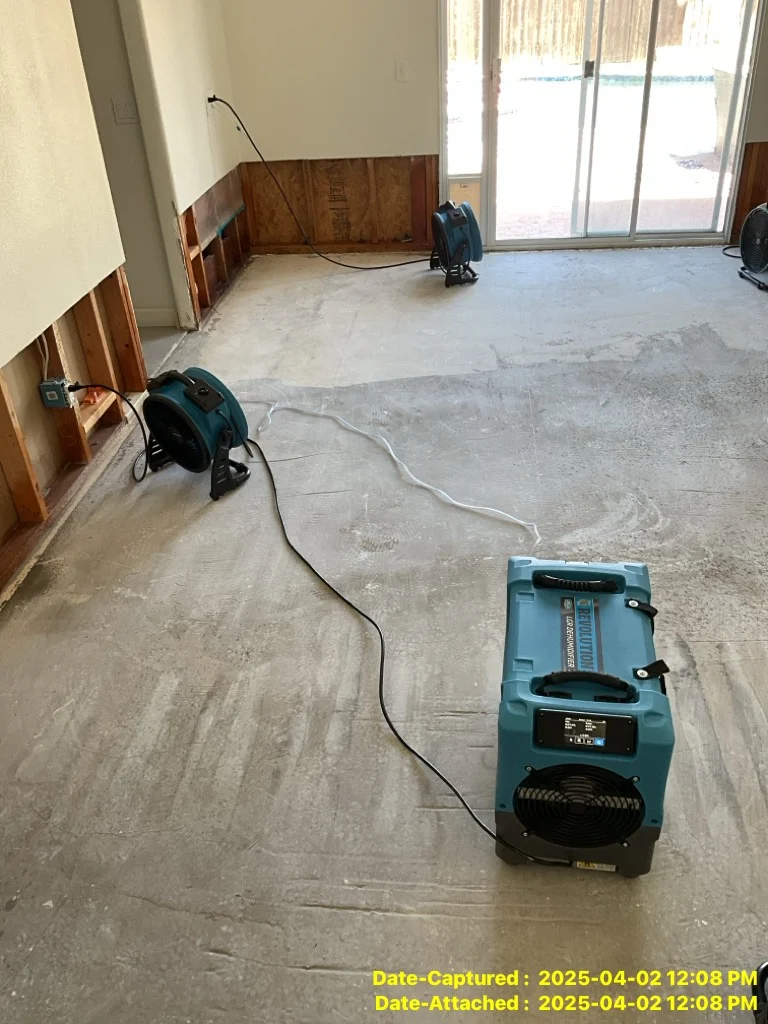 Second-Story Bathroom Overflow - completed restoration in Encinitas